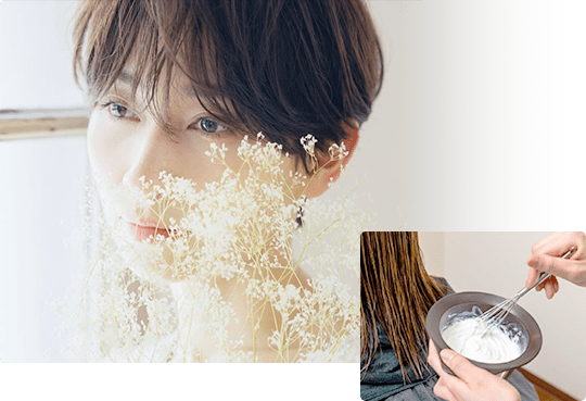 髪と頭皮に優しい酢酸リトーノカラー